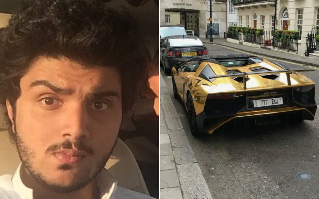 London unimpressed with Saudi billionaire gold supercars