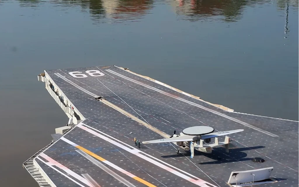 Inspired by The Final Countdown, one builder has recreated the USS Nimitz with Radio Control planes, turning a childhood movie dream into a floating reality.