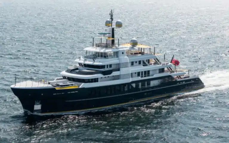 A Florida millionaire made sure his 209ft yacht was the perfect place for his pet pooches and even created an on-board puppy park