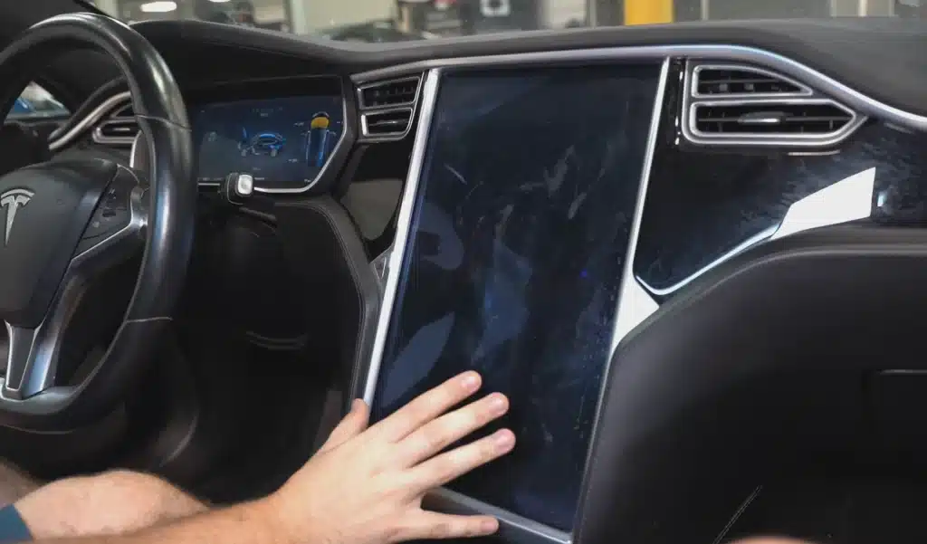 tesla model s surprise cabin