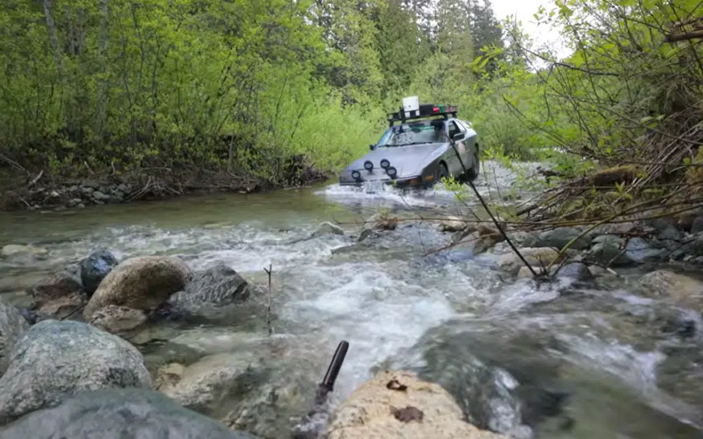 This might be the weirdest Porsche ever made – a lifted, V8-swapped 944 that was driven into a river just to prove a point.