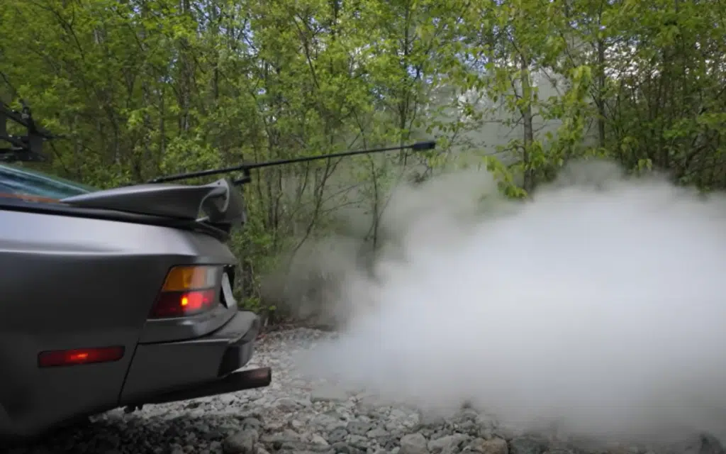 This might be the weirdest Porsche ever made – a lifted, V8-swapped 944 that was driven into a river just to prove a point.