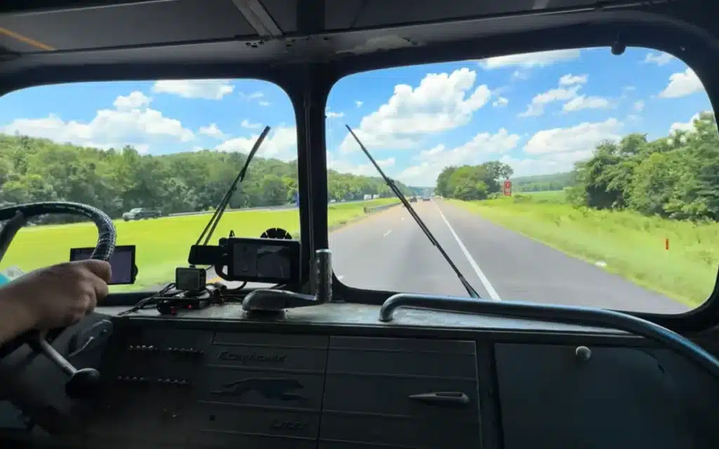 A 77-year-old vintage Greyhound Silverside named Lenny just completed a 2,000mi road trip after years in storage and proved he's far from finished