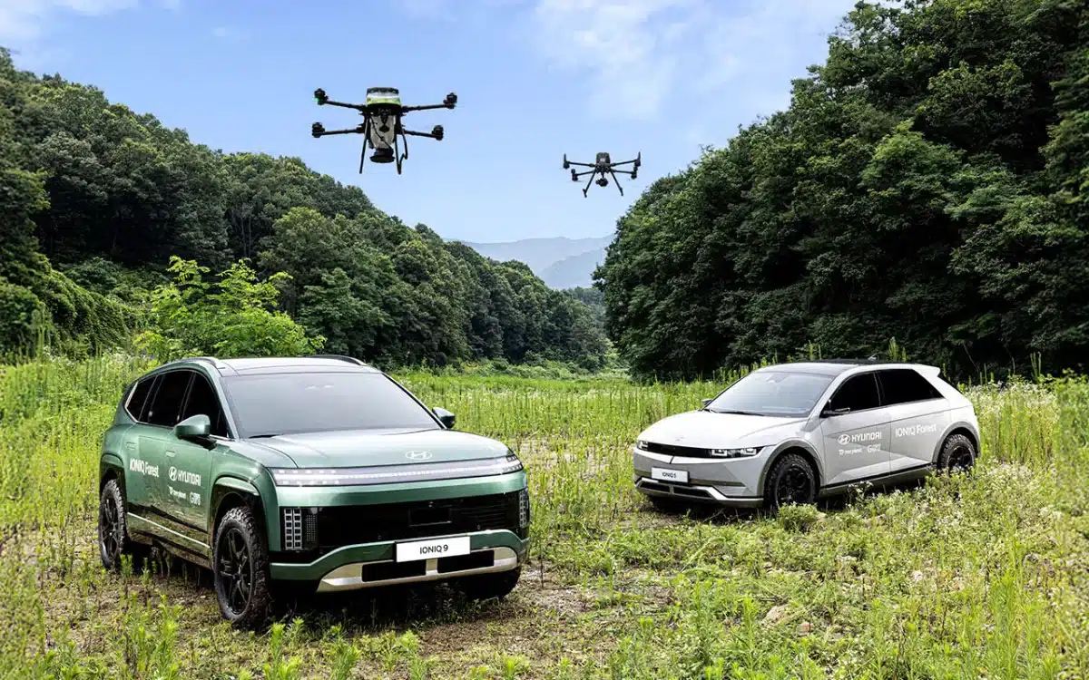 Hyundai built a mobile seed bombing station into the new Ioniq 9 and it’s reforesting wildfire zones