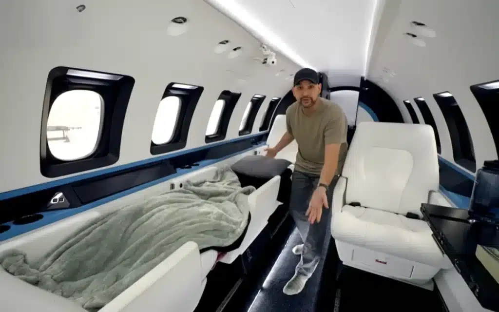 MrBeast dared a pilot to live 100 days inside a $2.5 million private jet without touching the ground, and if he made it, the jet was his