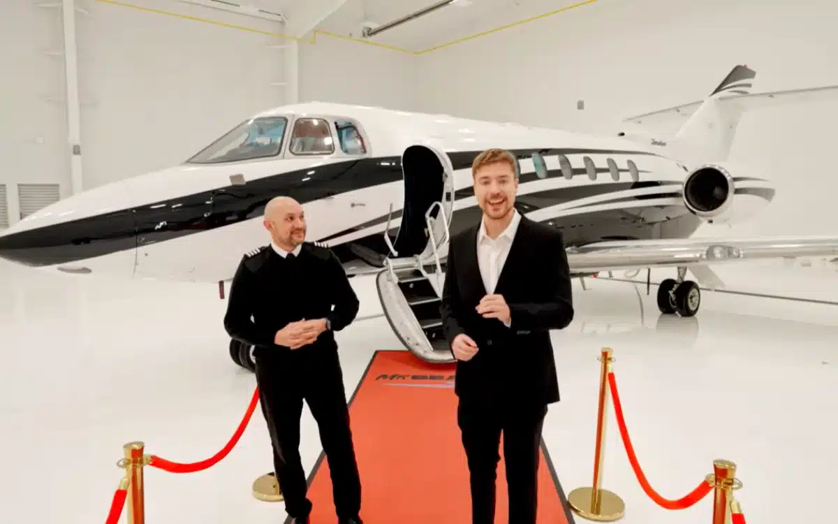 MrBeast offers $2.5M private jet to pilot who survives 100 days inside without touching ground