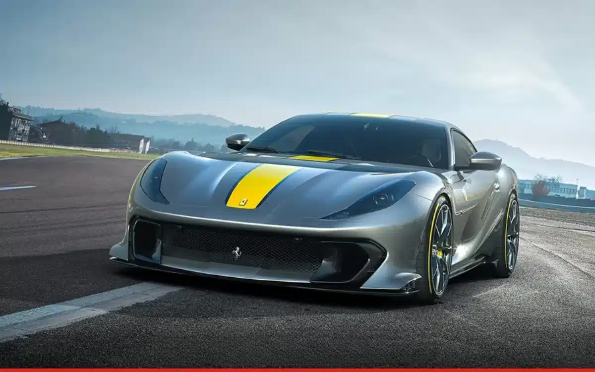 Wimbledon champion Jannik Sinner spotted cleaning his Ferrari 812 Competizione in the mountains