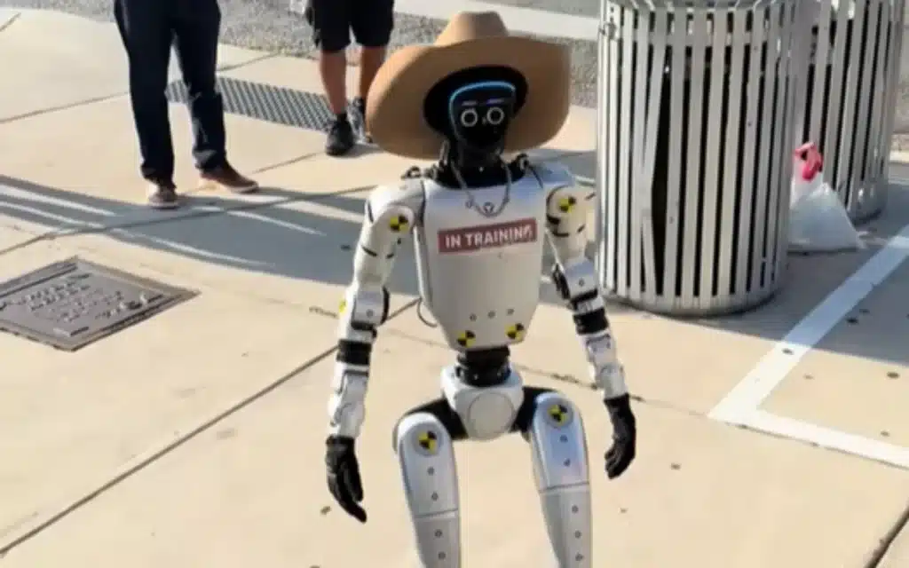 A $16,000 Unitree cowboy robot named Jake is roaming Downtown Austin for unknown reasons, and the internet is freaking out