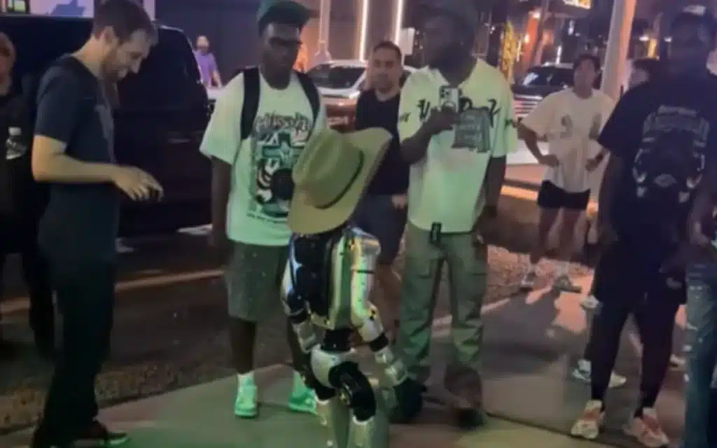 A $16,000 Unitree cowboy robot named Jake is roaming Downtown Austin for unknown reasons, and the internet is freaking out