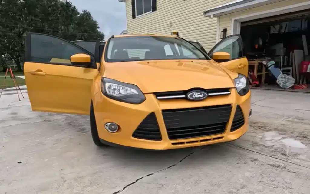 This 13-year-old Ford Focus started as a gift from McDonald’s, survived a crash, and just got a backyard rebuild from a Florida man that's turning heads