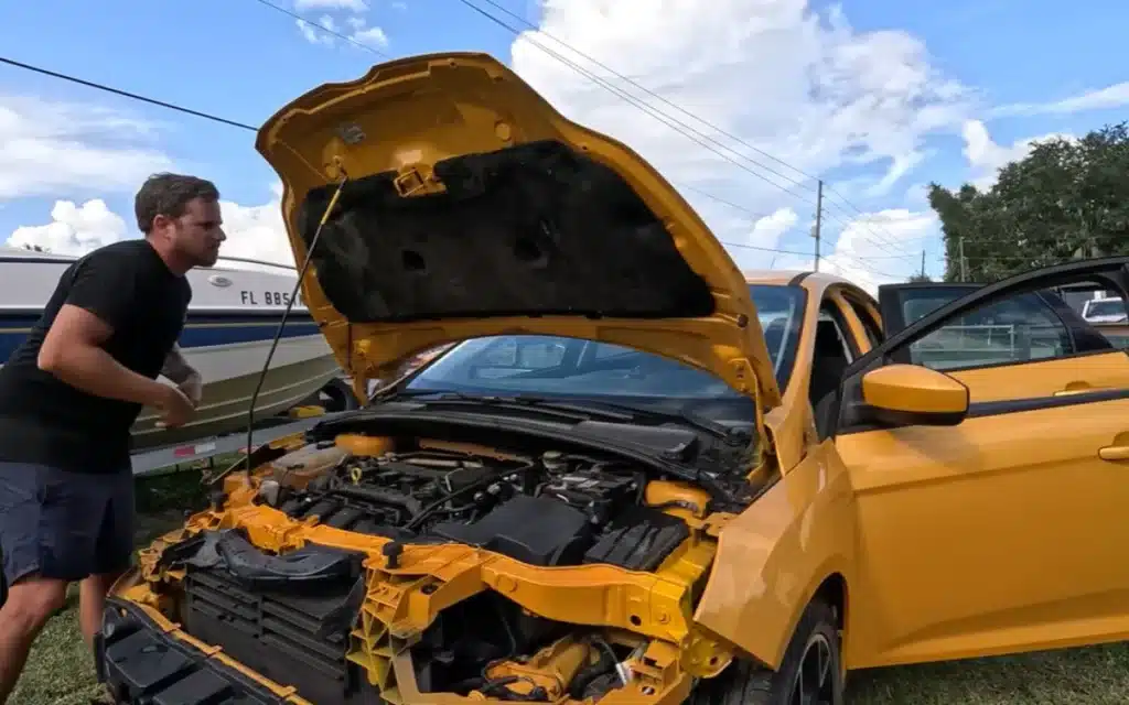 This 13-year-old Ford Focus started as a gift from McDonald’s, survived a crash, and just got a backyard rebuild from a Florida man that's turning heads