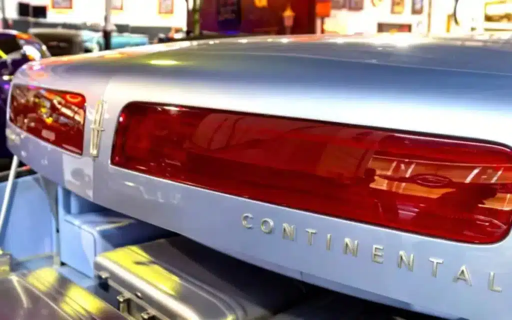 Lincoln once built a V12-powered luxury concept car – the Lincoln Continental Concept – with an Aston Martin engine and suicide doors, and it's up for auction