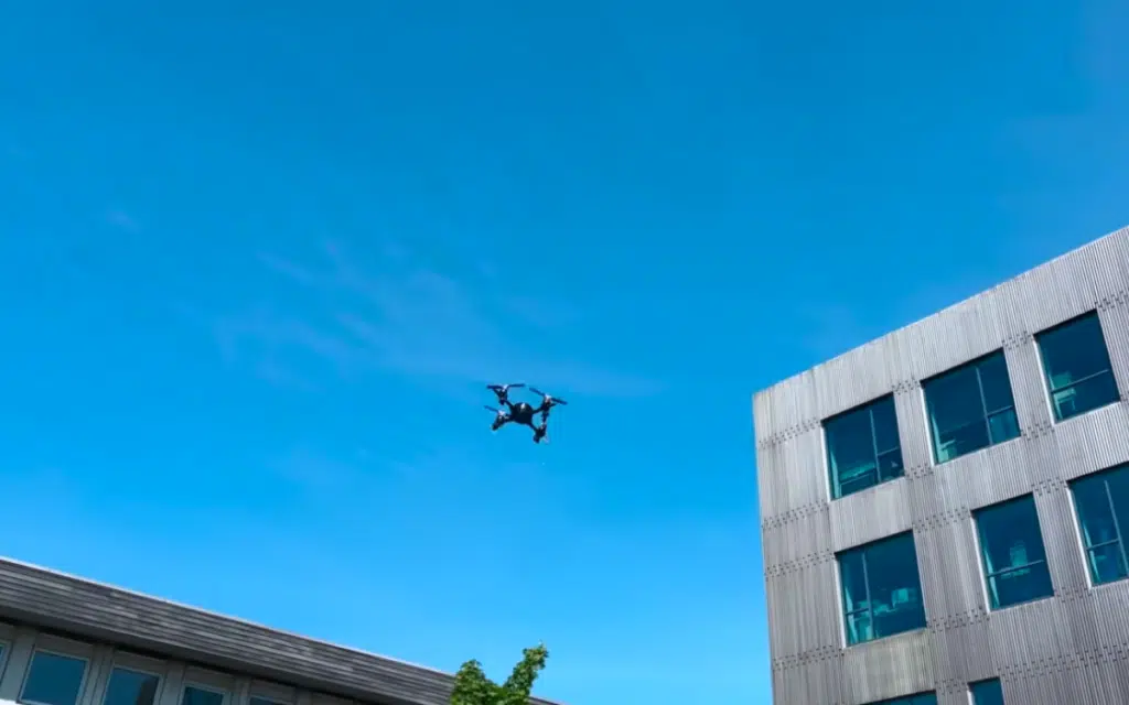 College students in Denmark built a 3D-printed hybrid drone that swims, with the ability to transition smoothly between air and water