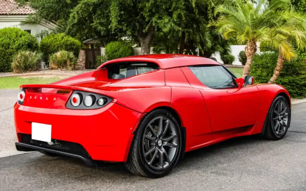 A 2008 Tesla Roadster with just 1,821 miles is for sale, giving collectors a rare chance to own Tesla's first electric sports car