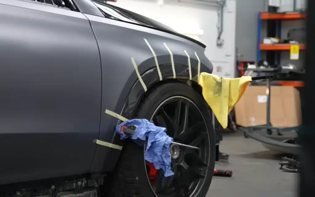 YouTuber Chris Slix turned a crashed Mercedes and a $13,000 Temu shopping spree into a chaotic DIY Temu Brabus GLE 63 S that somehow looks the part