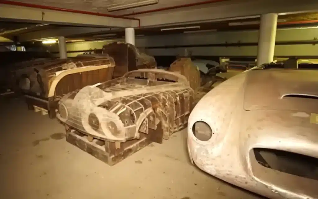A secret underground car bunker in the UK hides a Bentley and a forgotten F1 racer, turning an abandoned basement into a real‑life Batcave