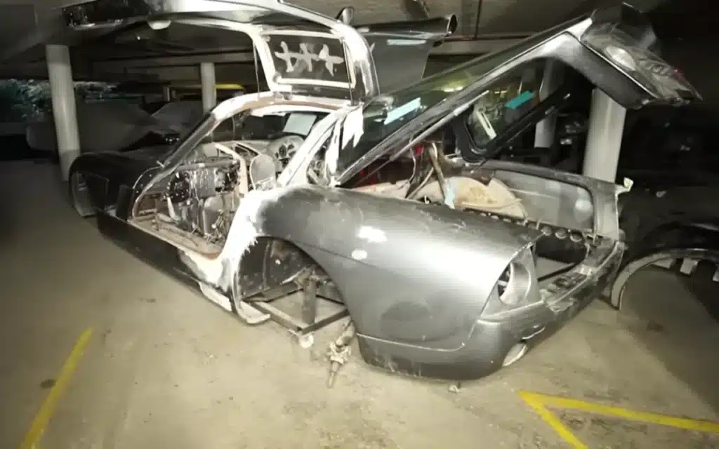 A secret underground car bunker in the UK hides a Bentley and a forgotten F1 racer, turning an abandoned basement into a real‑life Batcave