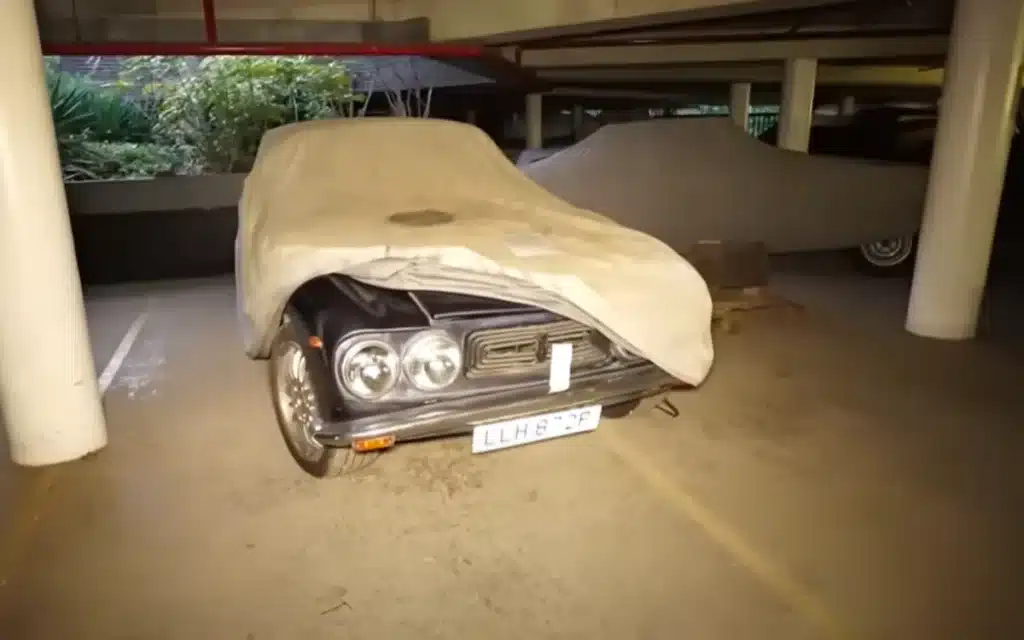 A secret underground car bunker in the UK hides a Bentley and a forgotten F1 racer, turning an abandoned basement into a real‑life Batcave