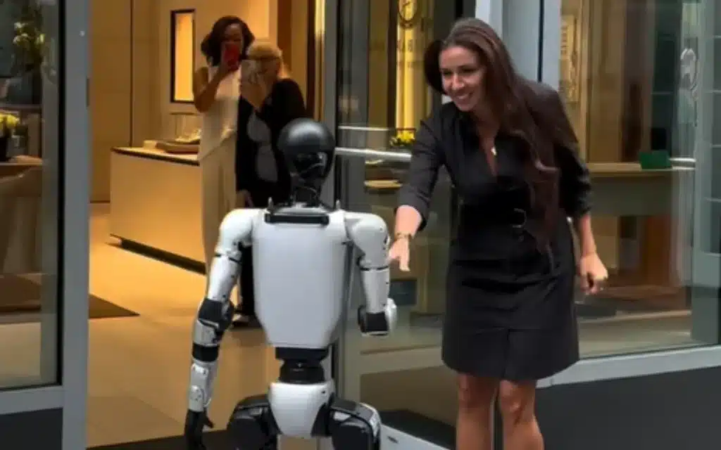A $100K humanoid robot named KOID walked into a New York Rolex boutique, tried on a GMT-Master II, and left everyone questioning the future of luxury