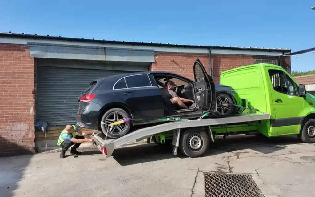 Man buys a crash-damaged 2020 Mercedes-Benz A-Class for under $10k, fixes it in four hours, and flips it for a profit of up to $5,400