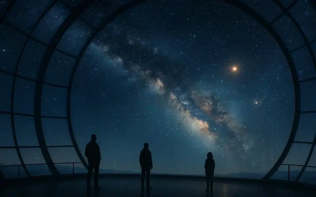 Chrysalis is a city-sized generational ship concept designed for a 400-year journey to Alpha Centauri, sustaining thousands with forests and farms