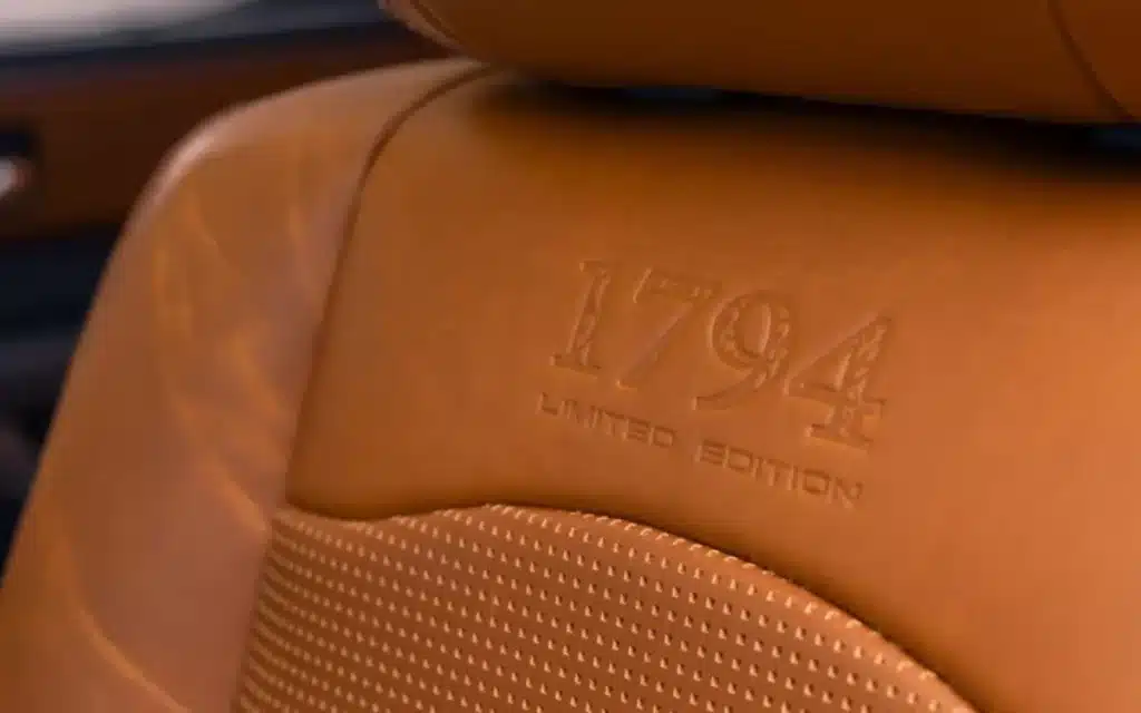 The Toyota Tundra 1794 Edition blends luxury features with a unique nod to the Texas ranch that once stood where the truck is built