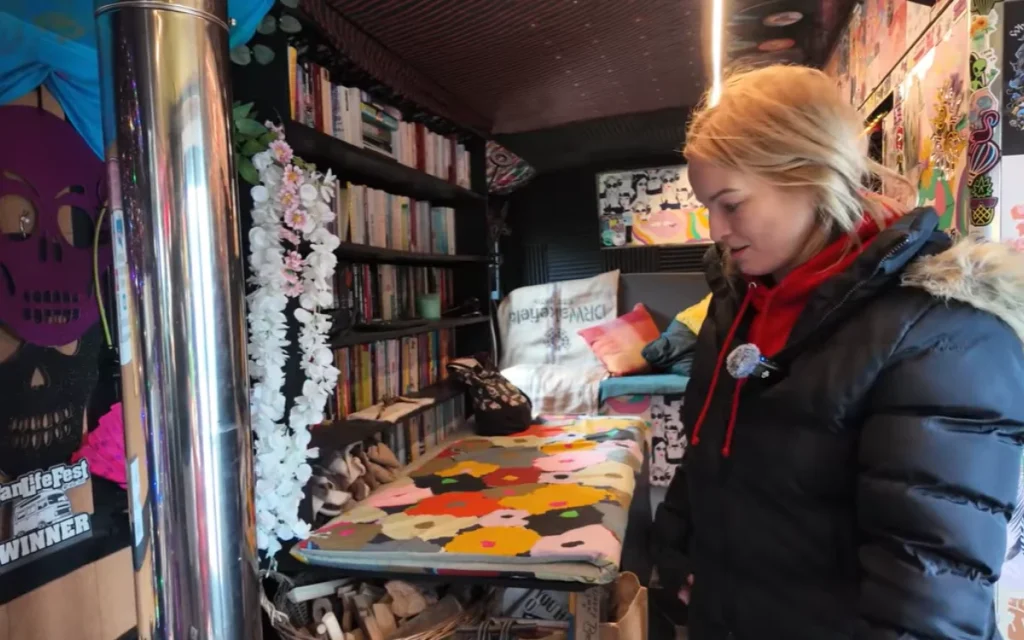 She bought a double decker bus off eBay for $24,000 and moved in full time, and the story behind it is even more outrageous than the listing