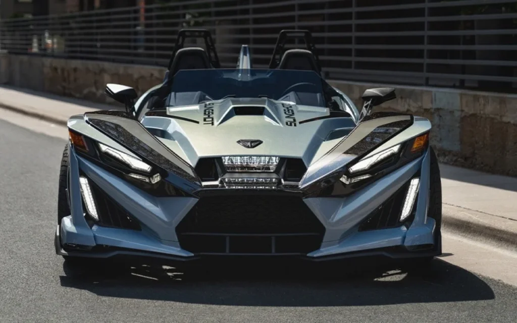 The 2026 Polaris Slingshot Signature Edition arrives with Golden Steel iridescent paint and upgraded 700-watt audio but no performance changes