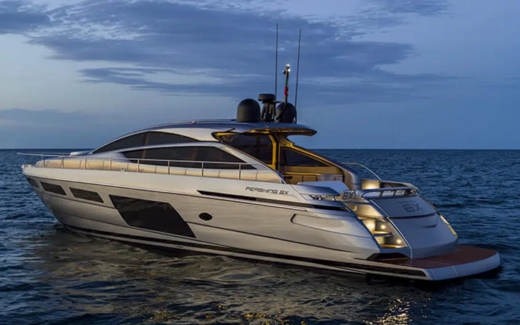 Formula 1 star George Russell buys a $2.8M Pershing 6X yacht – a high-speed, V12-powered vessel that's basically a race car for the sea