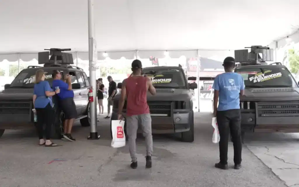 This YouTuber bought three Fast & Furious movie cars for $15,000 – then flipped the Range Rovers at a Florida auction for a profit