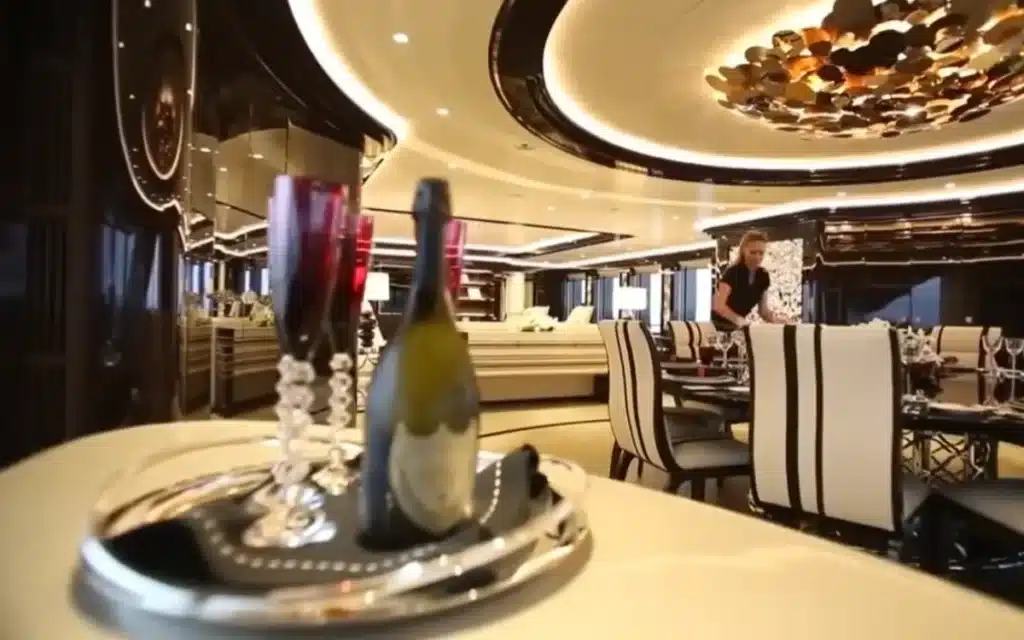 Joe Rogan is spending $640,000 a week to charter a 217‑foot superyacht packed with a pool, cinema, spa, and enough toys to turn the Italian coast into his personal playground
