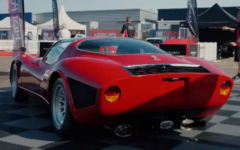A stunning, hand-built tribute to the 1967 Alfa Romeo Tipo 33 Stradale, the PPW R33 revives a legendary icon with a modern V8 and retro styling