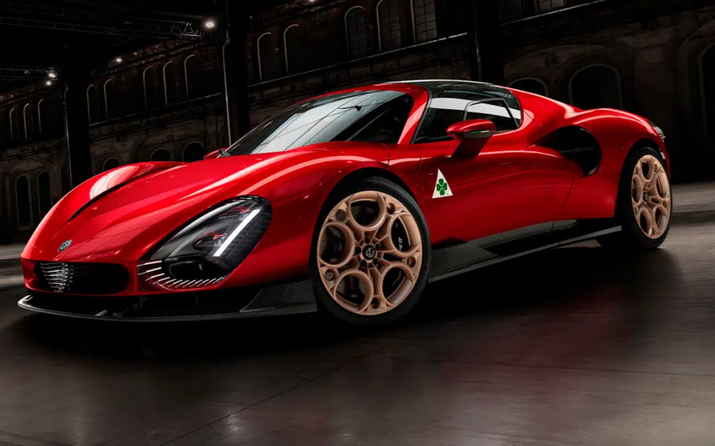 A stunning, hand-built tribute to the 1967 Alfa Romeo Tipo 33 Stradale, the PPW R33 revives a legendary icon with a modern V8 and retro styling