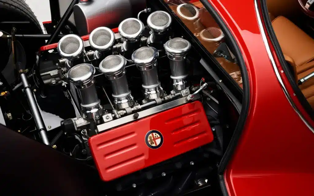A stunning, hand-built tribute to the 1967 Alfa Romeo Tipo 33 Stradale, the PPW R33 revives a legendary icon with a modern V8 and retro styling