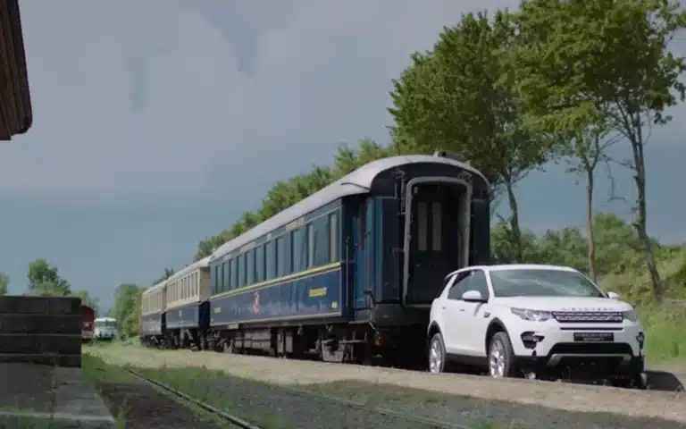 The Discovery Sport by Land Rover towed a 100-ton train across 10km of track to prove it's more than a city SUV – it's still a true 4x4 at heart