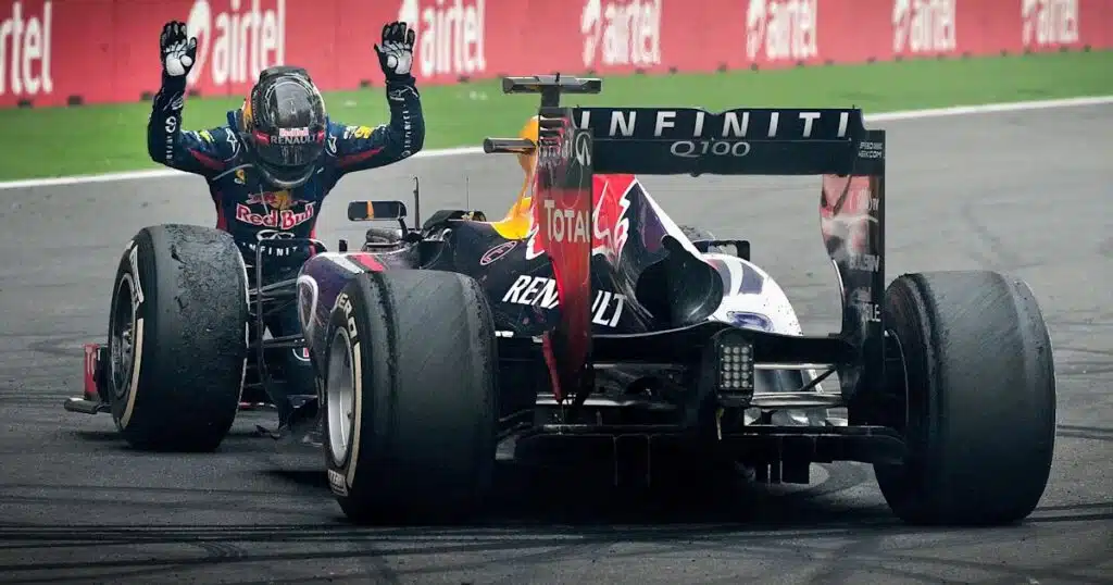 Sebastian Vettel helped deliver enormous success to Red Bull, delivering four consecutive Drivers' Championships' and three Constructors' Championships.