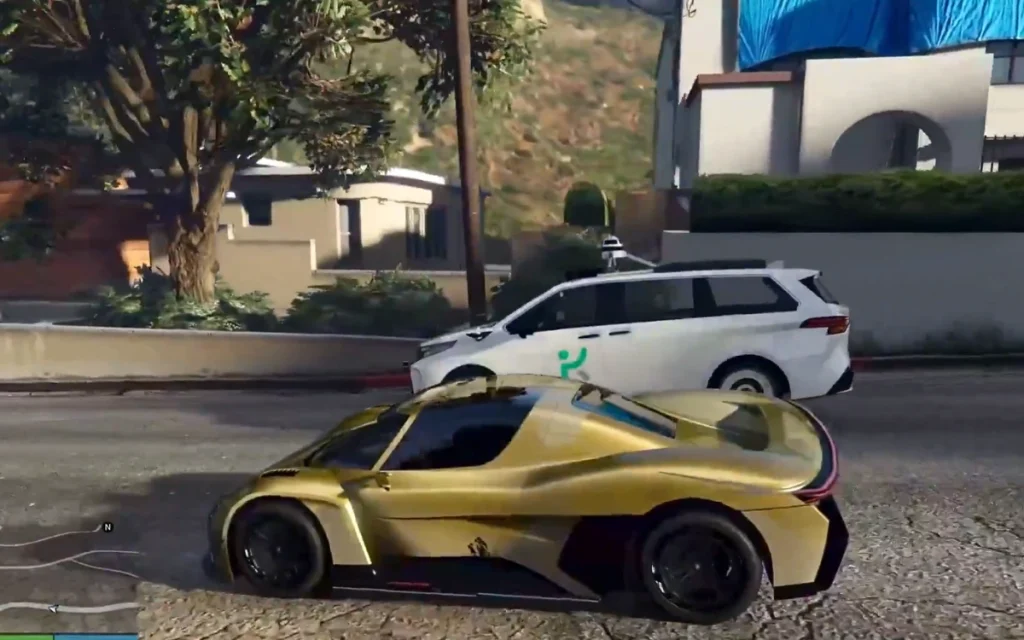 Blink and you’ll miss it, but GTA V has quietly entered the future, with driverless cars cruising the streets as Rockstar takes clear inspiration from Waymo.