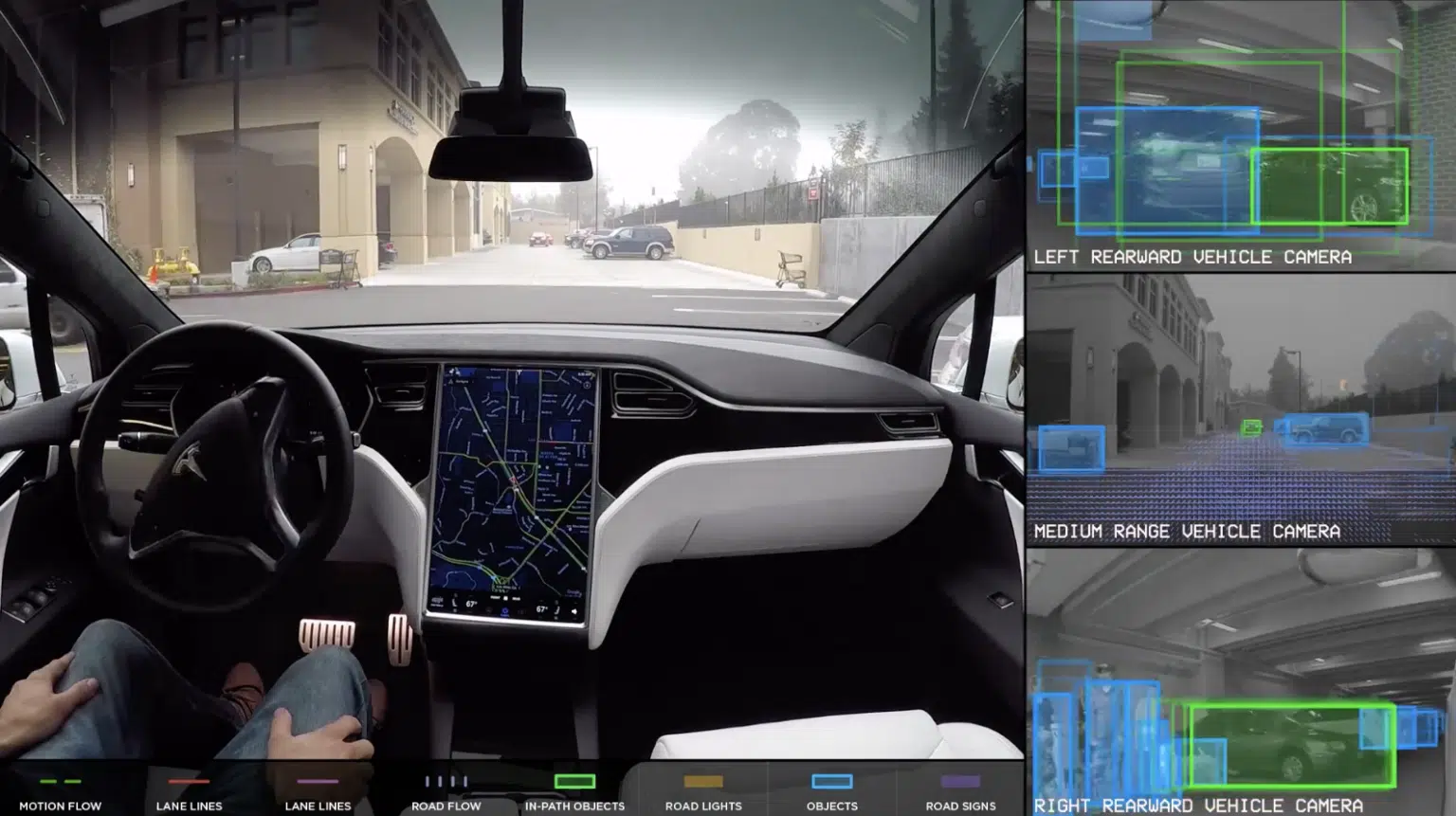 Clip Showing Self Driving Tesla Is As Strange As It Is Amazing 2224