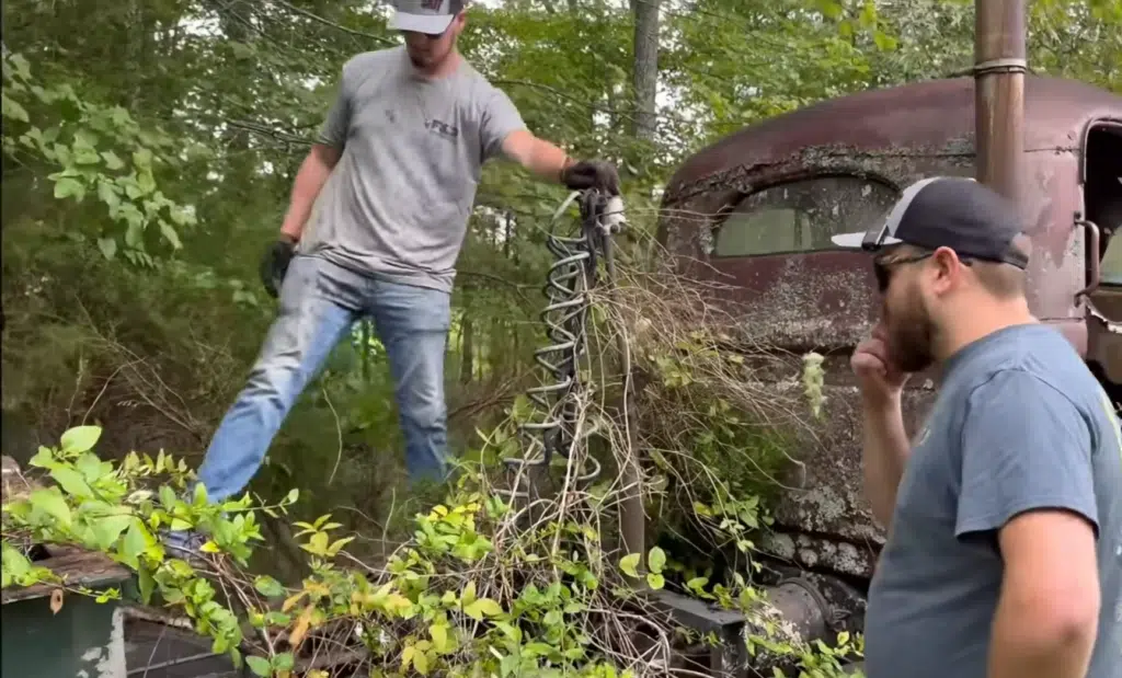 YouTuber rescues abandoned semi-truck from its grave after 50 years