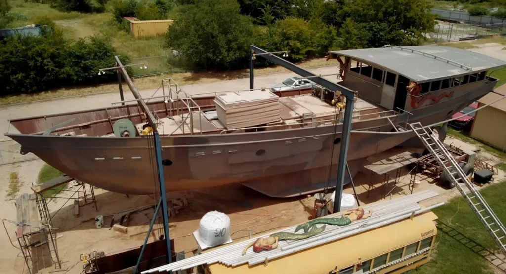 Oklahoma IT engineer spent over 7 years building a 74-foot DIY sailboat and sailed it all the way to Ireland