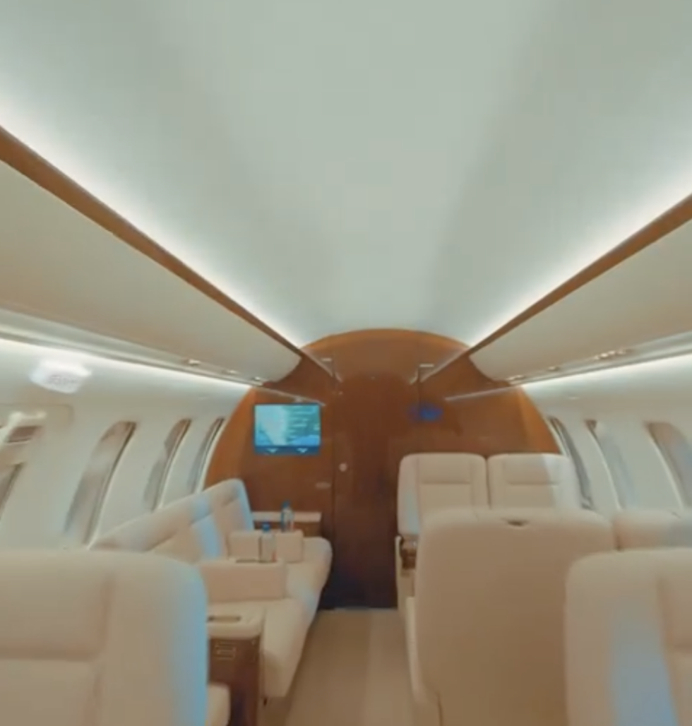 Shaq takes fans inside his new 27 million private jet