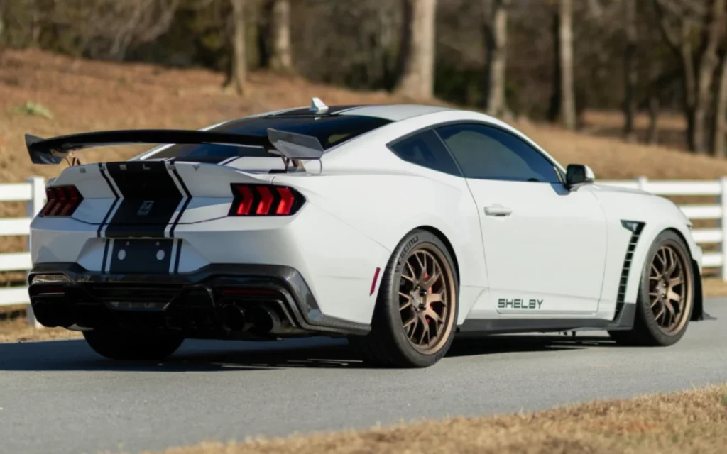 A one-of-250 Ford Mustang Shelby Super Snake has come up for sale with just 750 miles on the clock, but it also comes with a pretty big catch