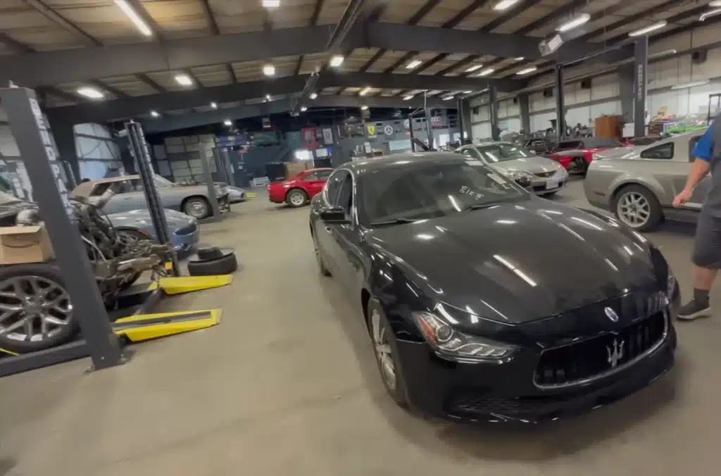 Maserati Ghibli mechanic gave up after three engine failures