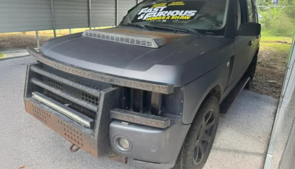 Fast & Furious stunt SUVs go to auction still wearing their on-screen damage 