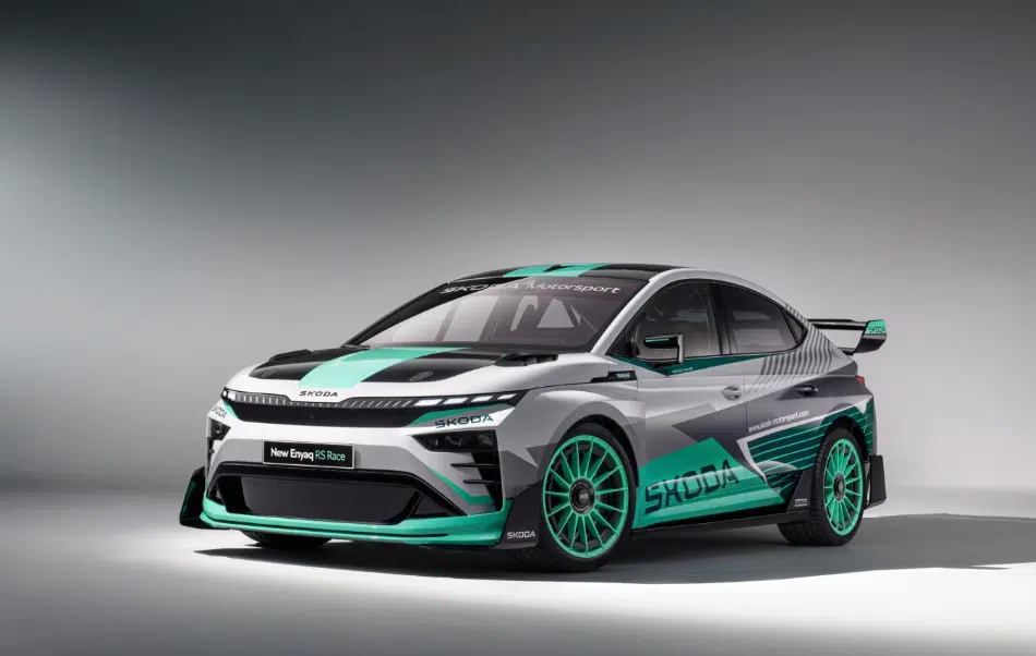 Skoda’s Enyaq RS concept proves fiber can make you go faster and lighter