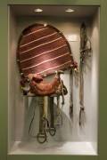 Newer artefacts include those from Afghanistan, such as this saddle used by local horse riders.