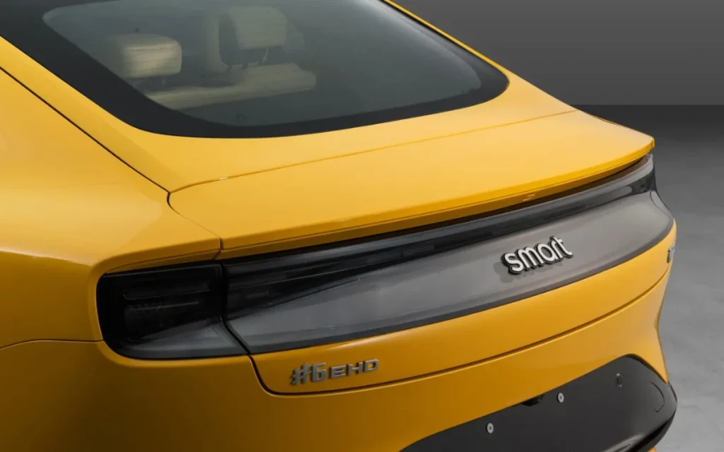 Smart is best known for its small cars, but it has decided to go in a different direction for its #6 plug-in hybrid saloon