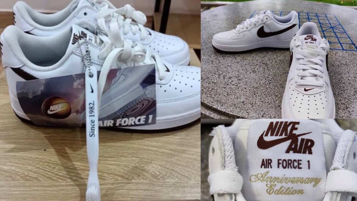 Nike&#039;s new Air Force 1s will come with... a toothbrush?
