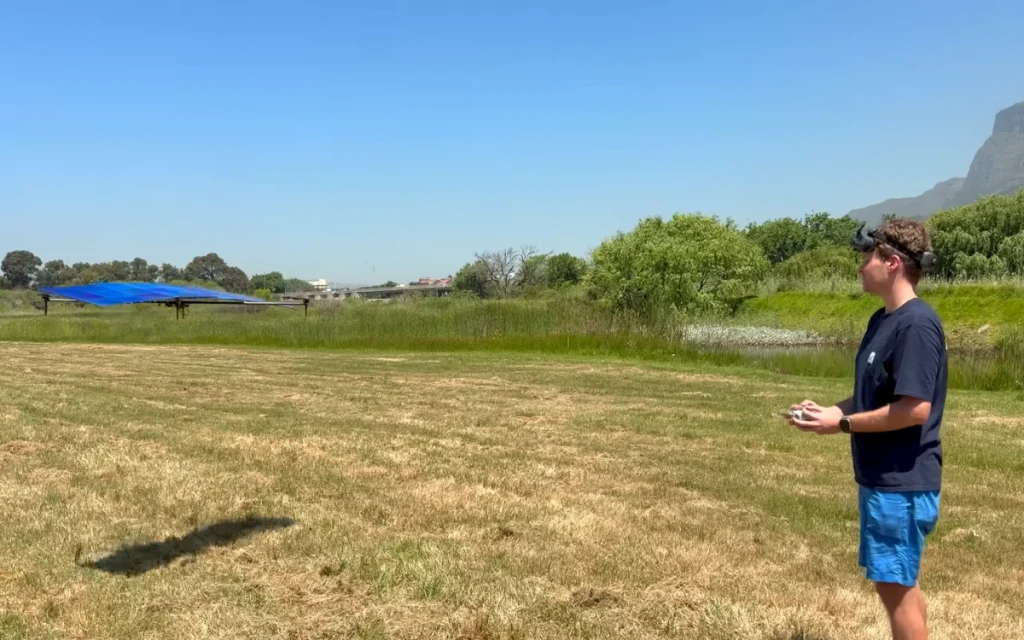 Man spent years dreaming of solar-powered flight so built homemade drone himself to make it happen
