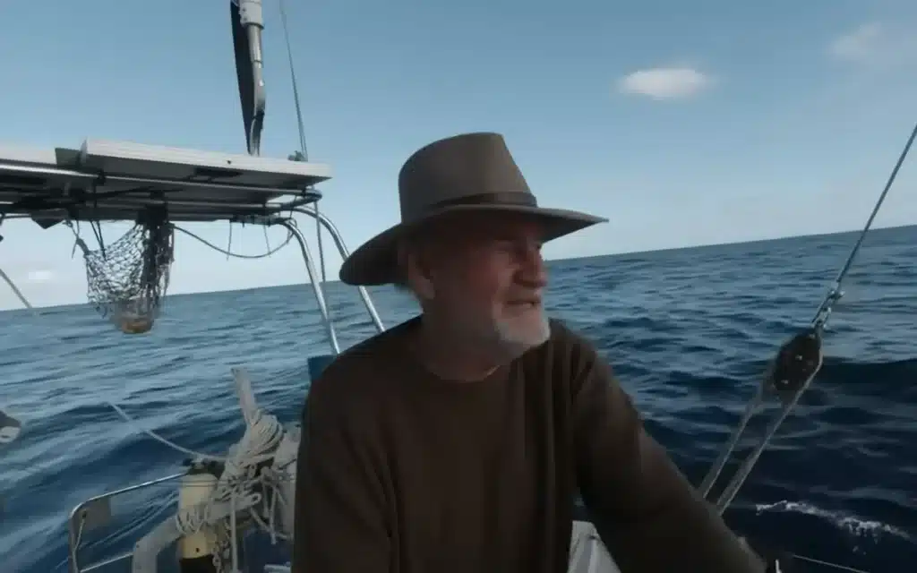 A 68-year-old British sailor has returned home to the UK after spending the last nine years on an incredible solo journey around the world